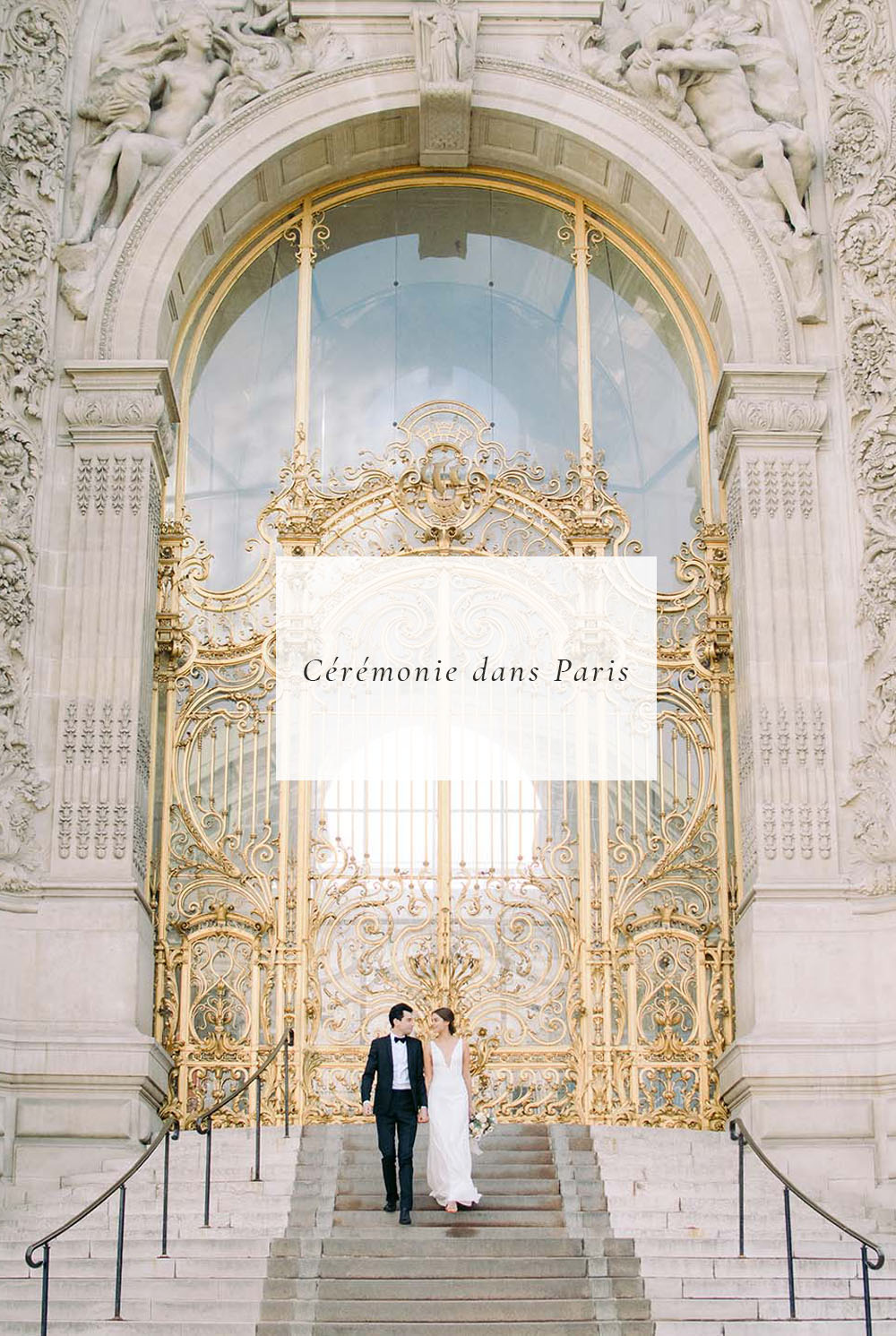 mariage sur le pont des arts